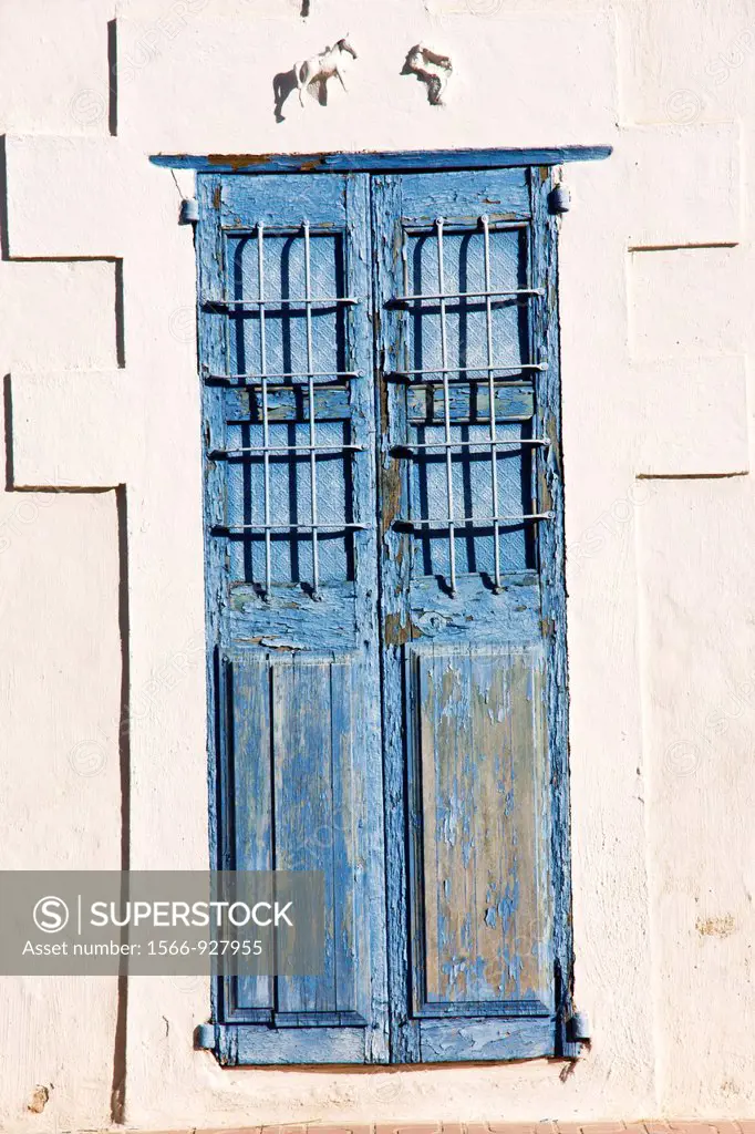 Blue Door, Sant Rafel de Forca.Ibiza. Balearic islands Spain