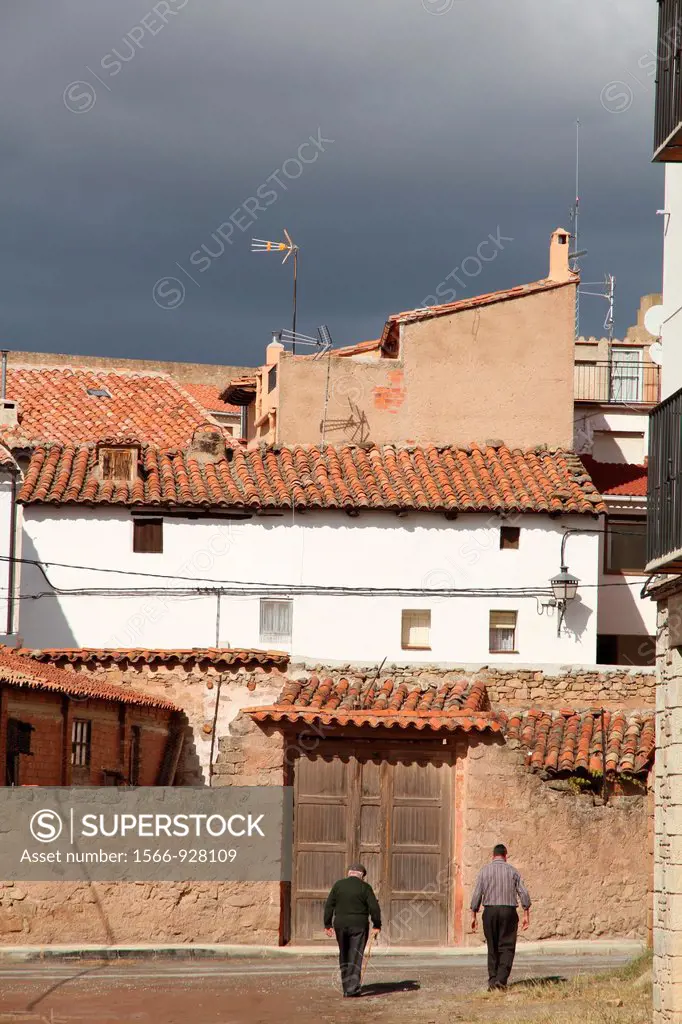 Mora de Rubielos village,Teruel,Aragon,Spain