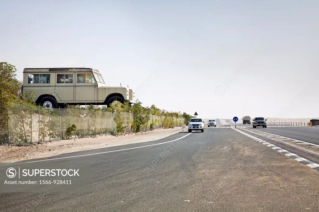 Emirates National Auto Museum, Road to Liwa Oasis, Abu Dhabi, United Arab Emirates, Middle East.