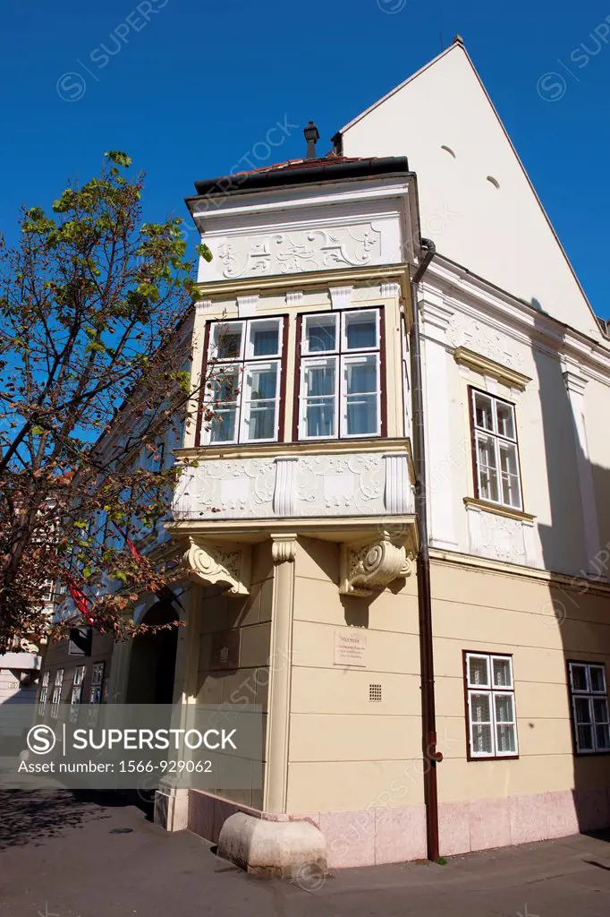 1620 Altabak House - Baroque with 18th century protruding balconies -  Gyor  Gyor Hungary
