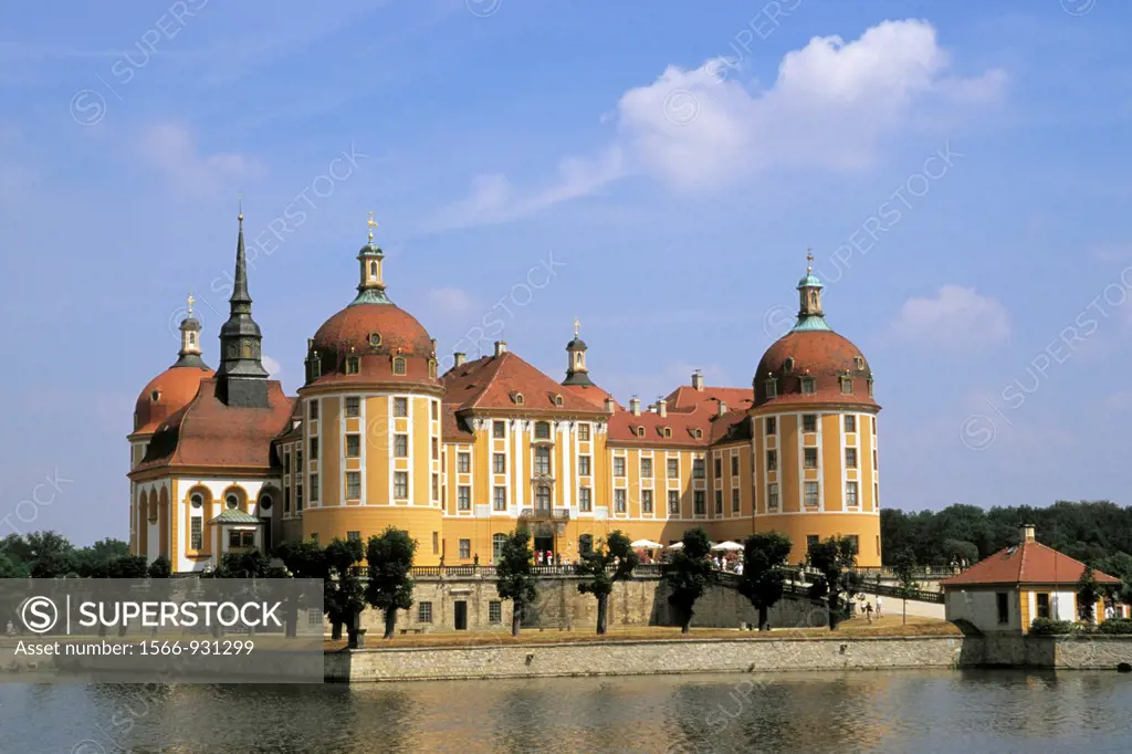 Moritzburg Castle near Dresden, Saxony, Germany