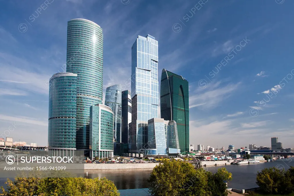 Rusia, Moscow City , New ´Moscow City´ Skyline.
