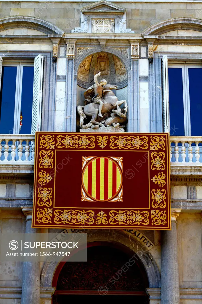 Generalitat Palace, Barcelona, Catalonia, Spain