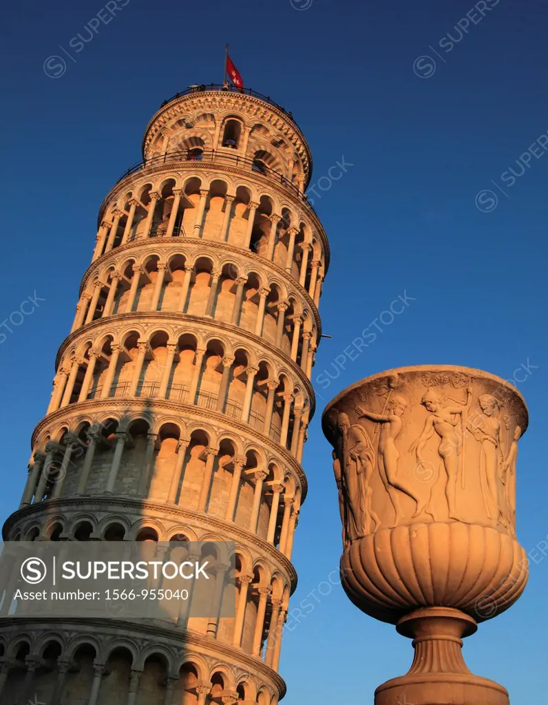 Italy, Tuscany, Pisa, Leaning Tower,