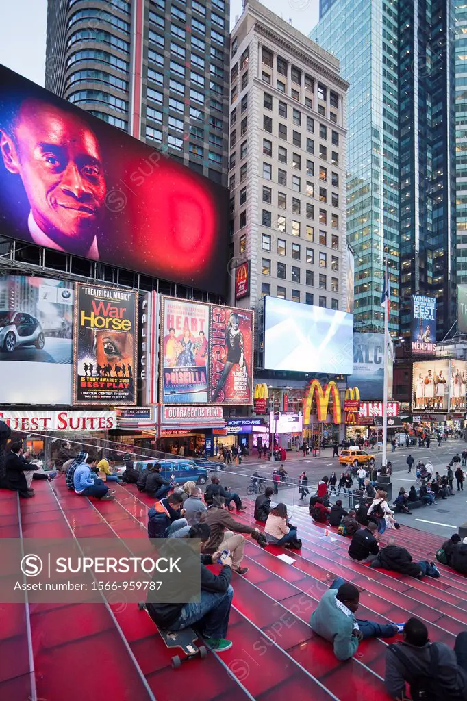 USA, New York City, Manhattan,Times Square