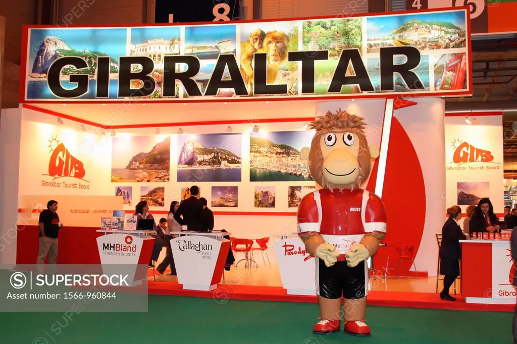 Gibraltar at the Tourism Fair, Ifema, Fitur 2012, Madrid, Spain, Europe