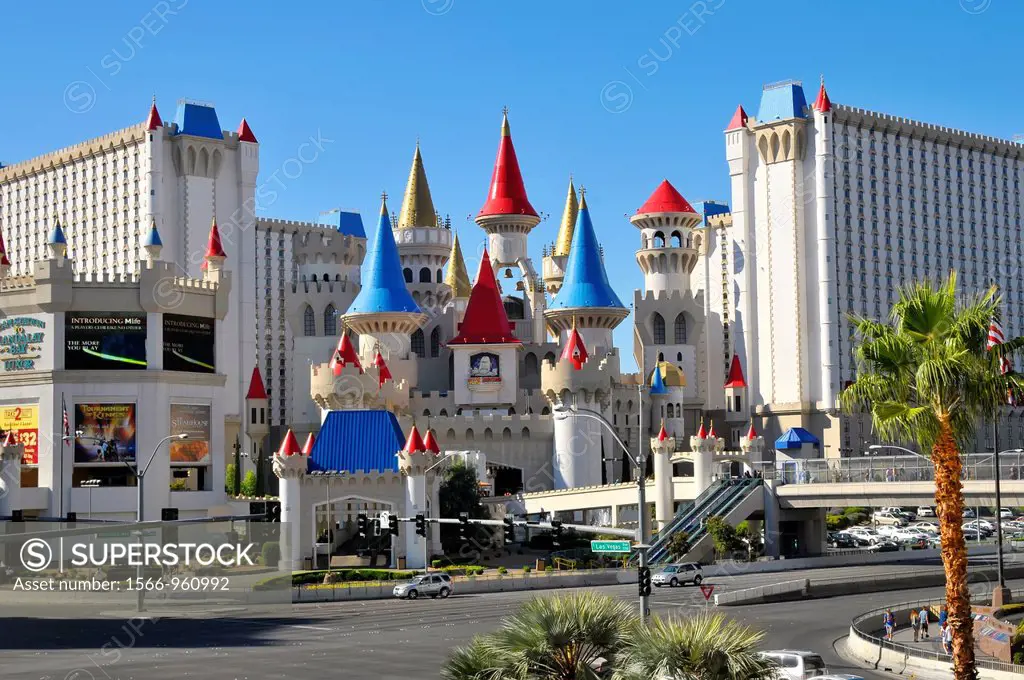 Excalibur Hotel Casino Las Vegas Nevada Sin City Gambling Capital NV