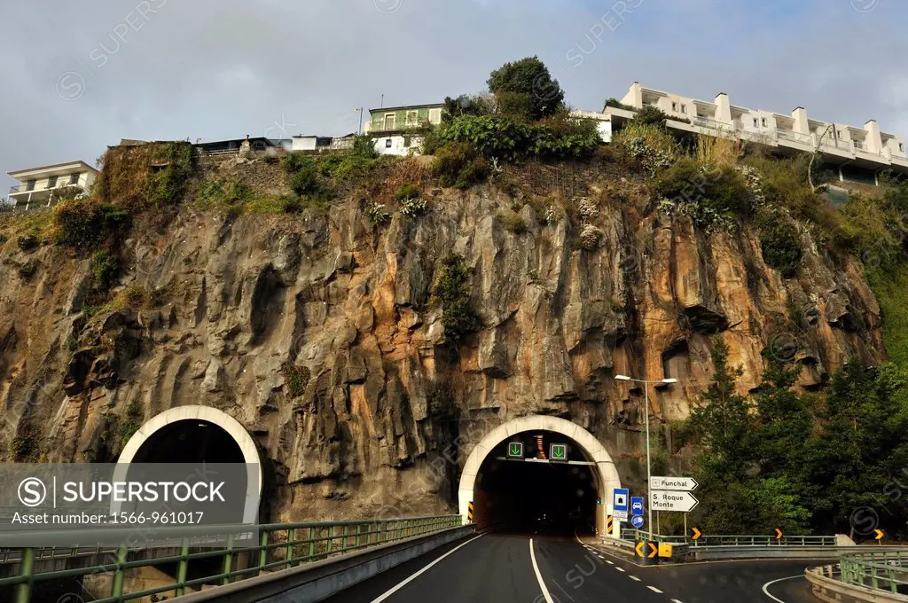 tunnel, Funchal, Madeira island, Atlantic Ocean, Portugal