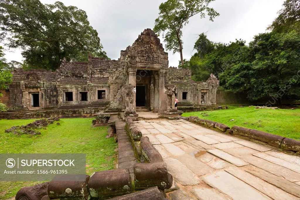 Preah KhanPrah Khan, Sacred Sword, is a temple at Angkor, Cambodia, built in the 12th century for King Jayavarman VII, It is located northeast of Angk...