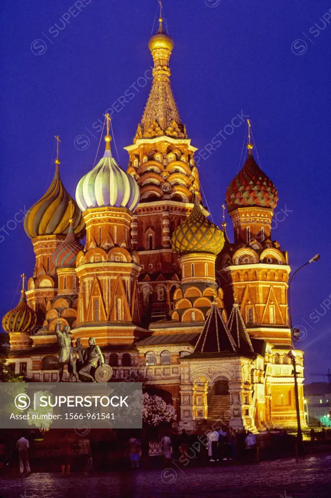 Russia Moscow Red Square St Basil s Cathedral