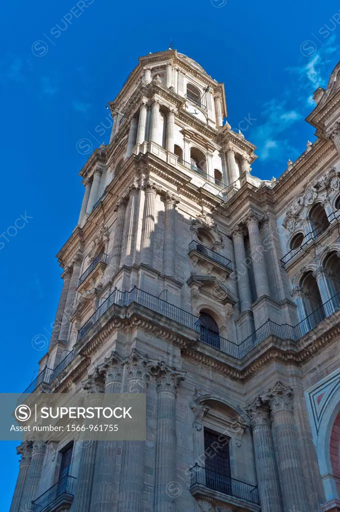 Cathedral of Malaga. Andalusia. Spain
