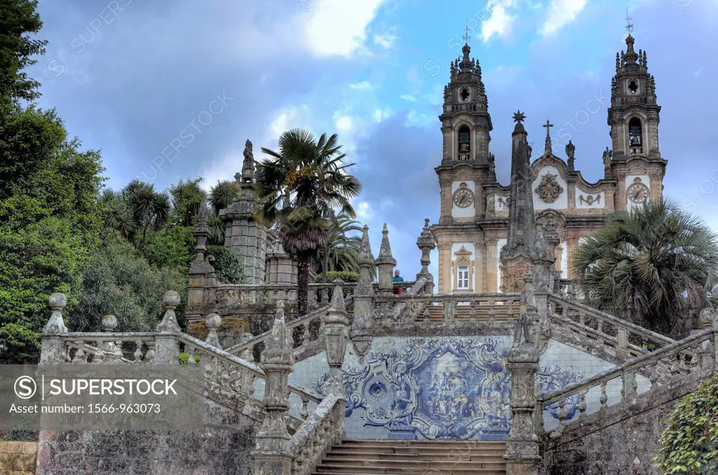 Nossa Senhora dos Remedios sanctuary, Lamego, Viseu, Portugal