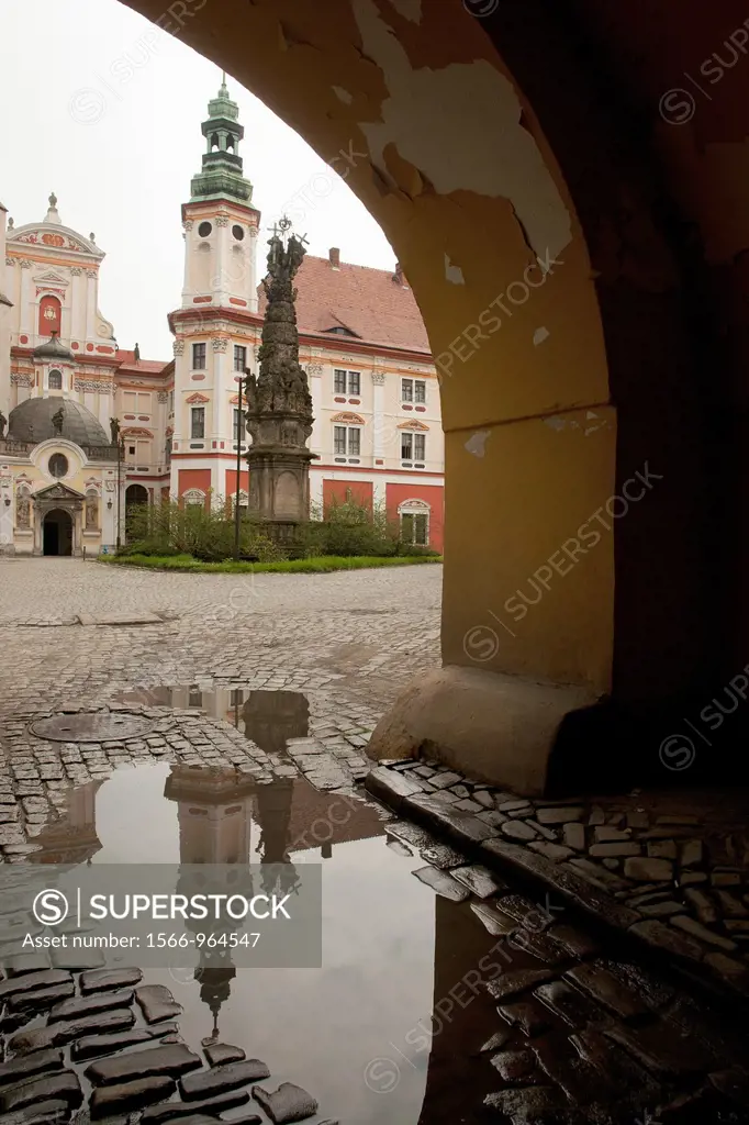 Henryków - the cistercians abbey from the XII century. Poland Lower Silesia region