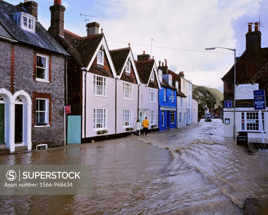 Flooded Street, Lewes, Sussex