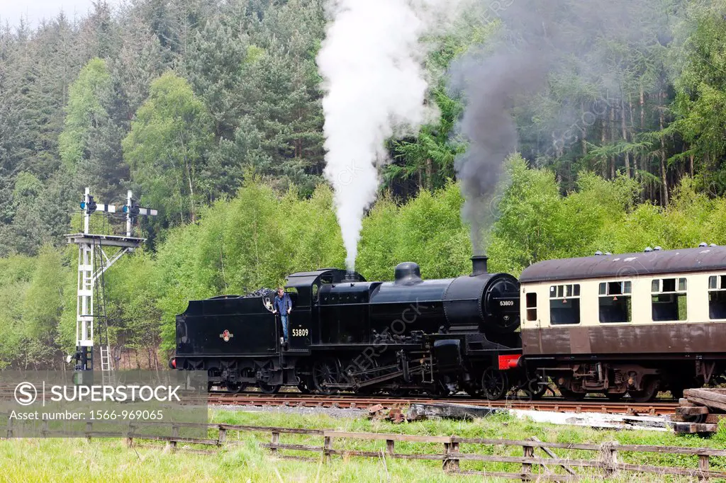 steam train, North Yorkshire Moors Railway NYMR, England