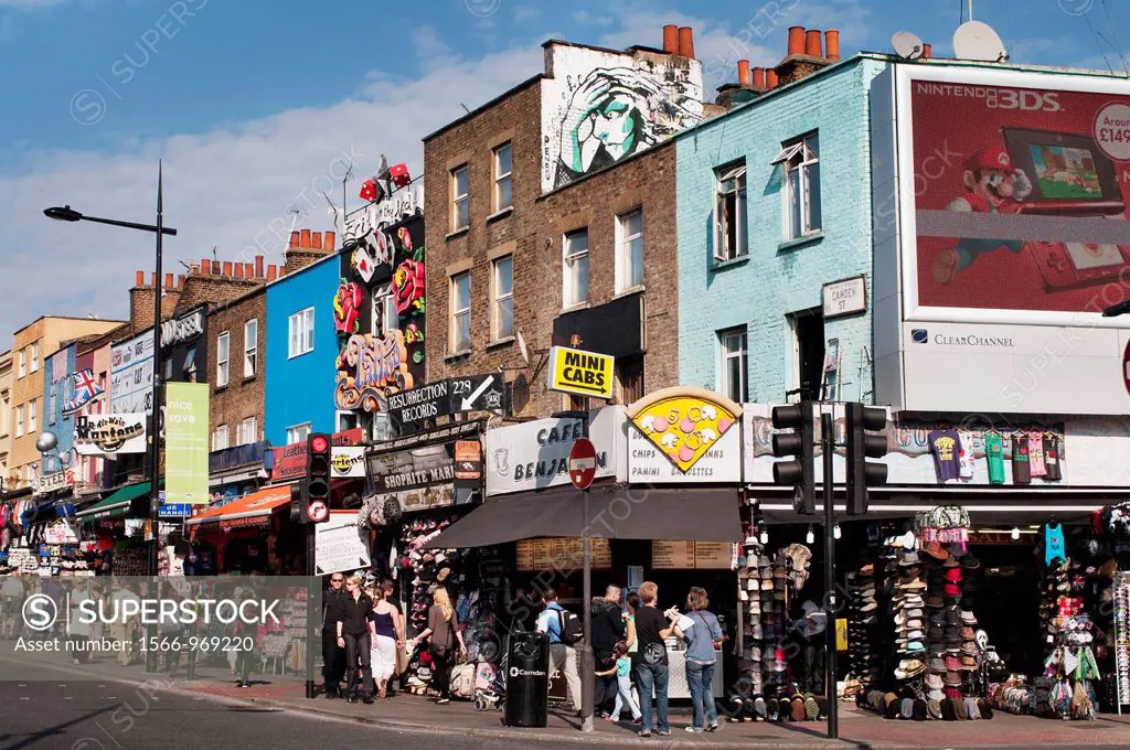 Shops in Camden  London