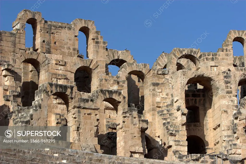 Roman Colosseum El Jem Tunisia finest Roman remains in Africa