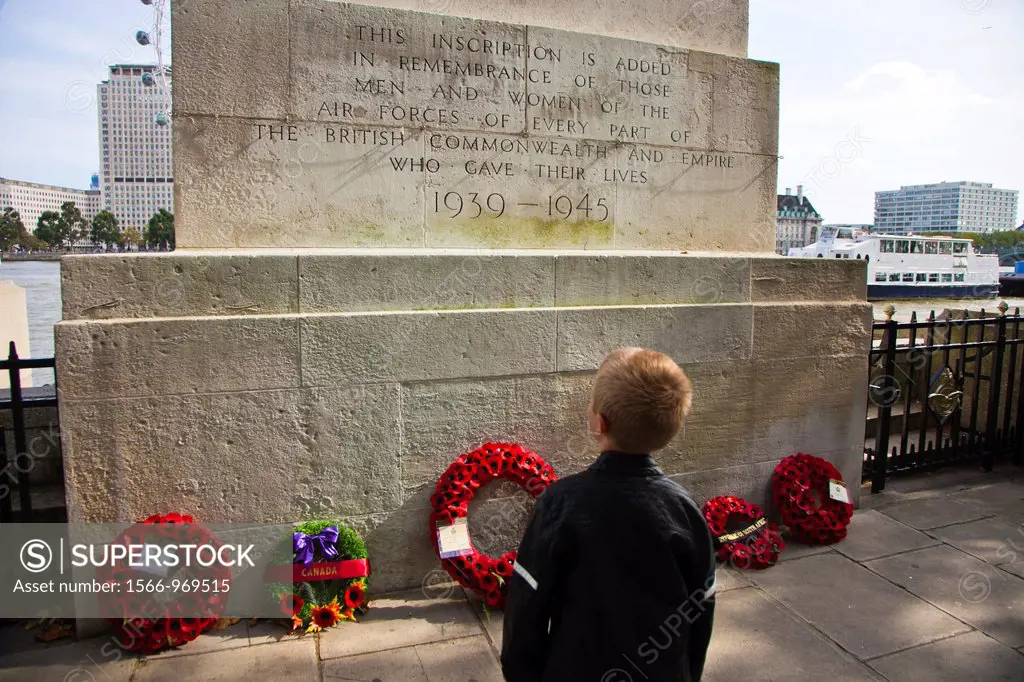 Inscription added in remembrance of those men and women of the Air Forces of every part of the British Commonwealth and Empire who gave their lives  L...