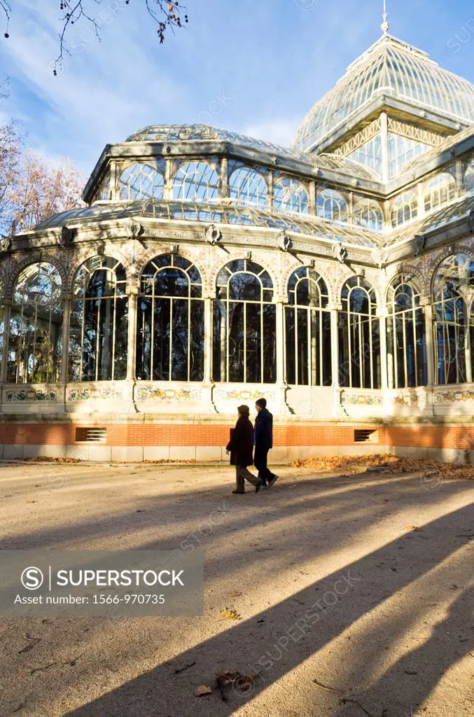 Glass Palace at Retiro Park, Madrid