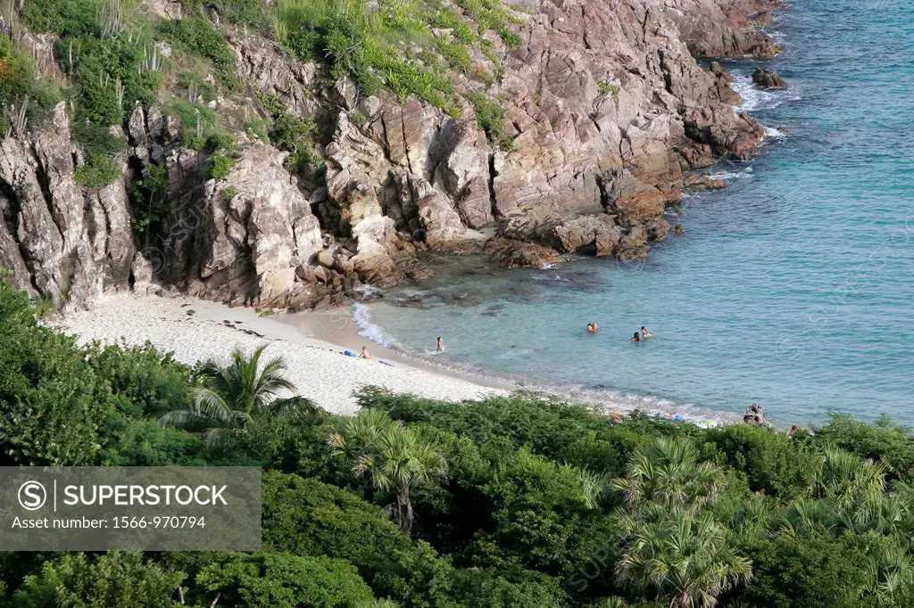 Quiet and secluded Gouverneur Beach St Barts