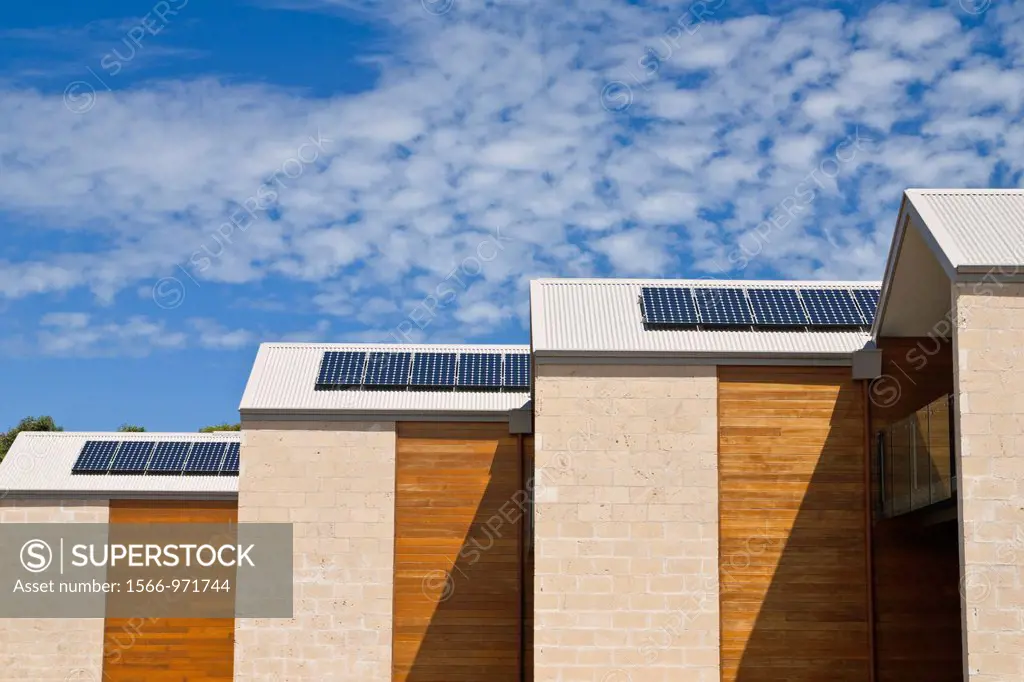 Solar panels on roofs in Australia
