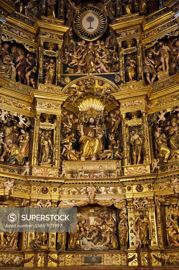 Spain, La Rioja Region, La Rioja Province, Santo Domingo de la Calzada, Cathedral, religious art