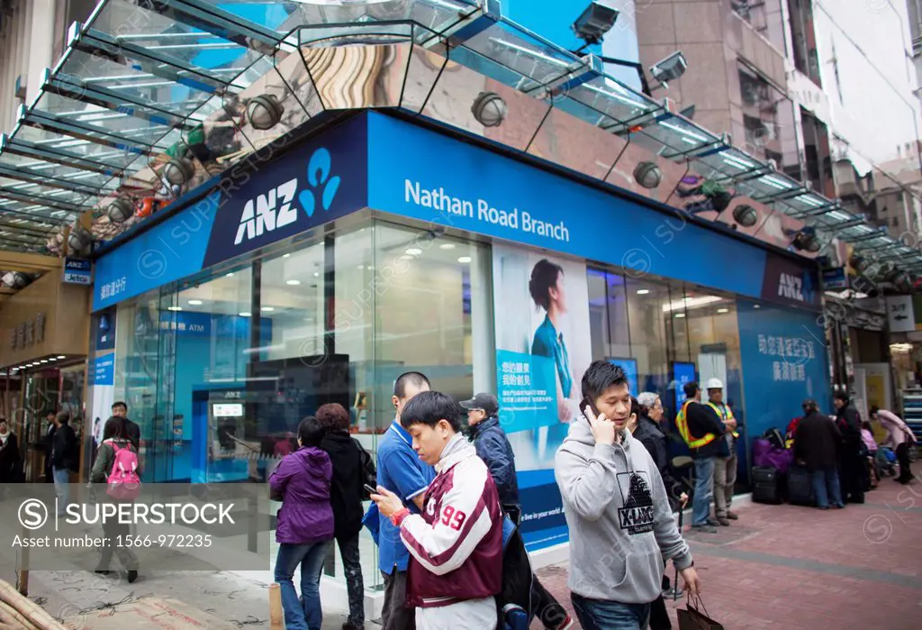 ANZ bank in Hongkong