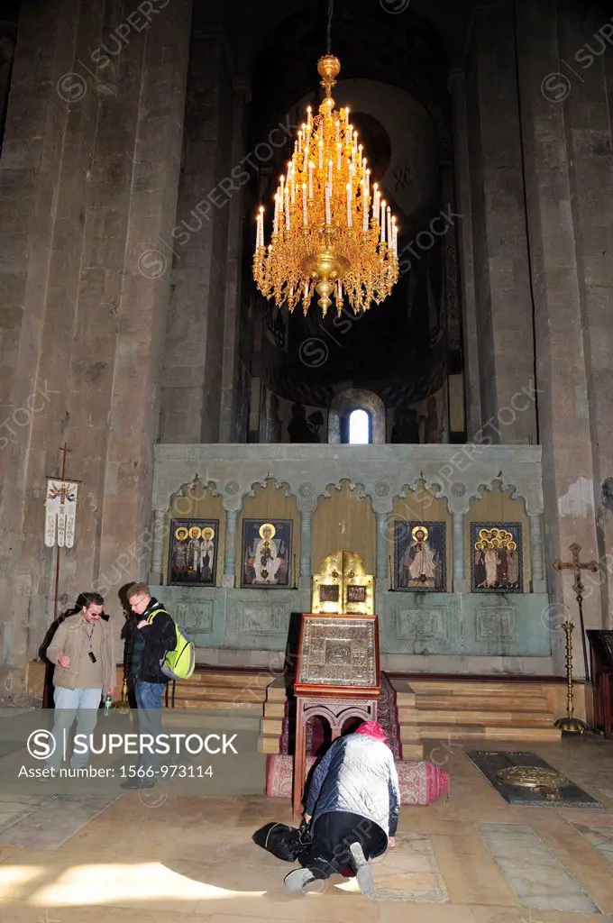 Georgia, Mtskheta, Sveti-Tskhoveli Cathedral