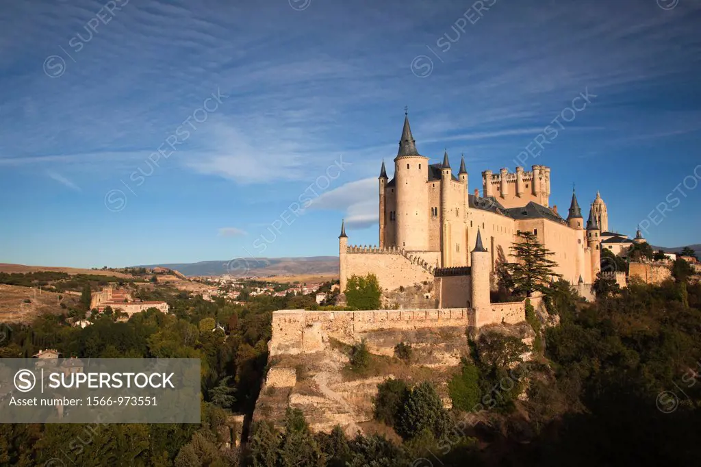 Spain, Castilla y Leon Region, Segovia Province, Segovia, The Alcazar