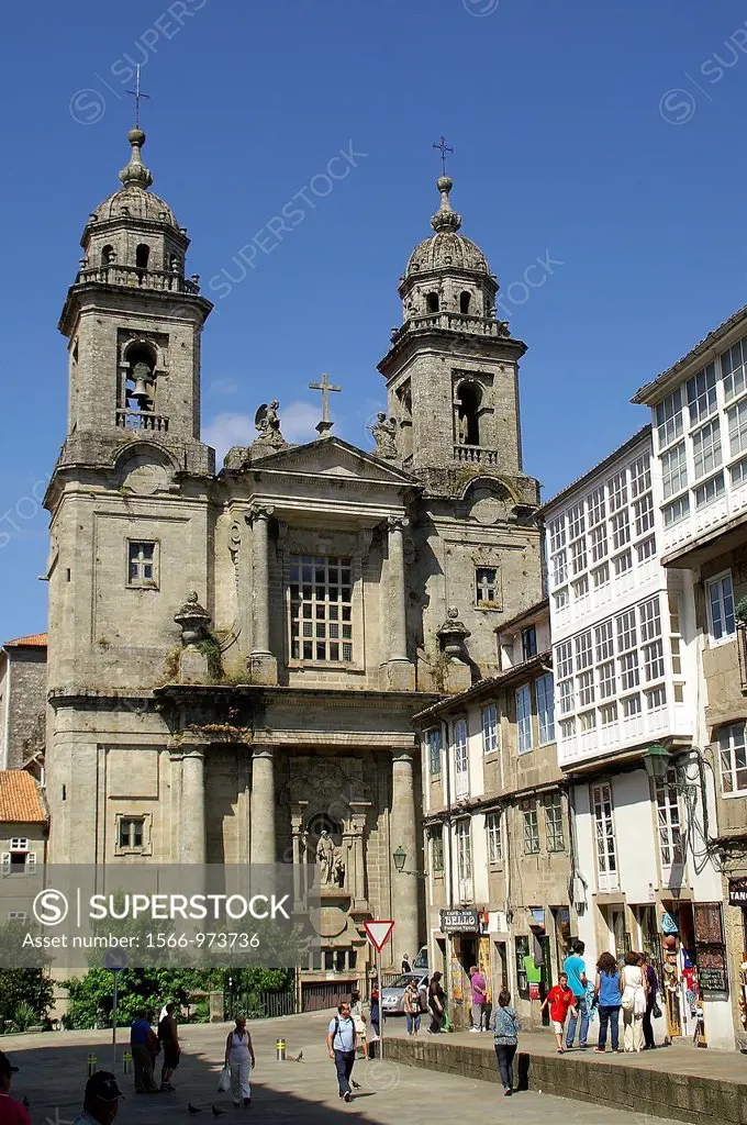 Santiago de Compostela Spain  Church of St  Francis of Assisi in the city of Santiago de Compostela
