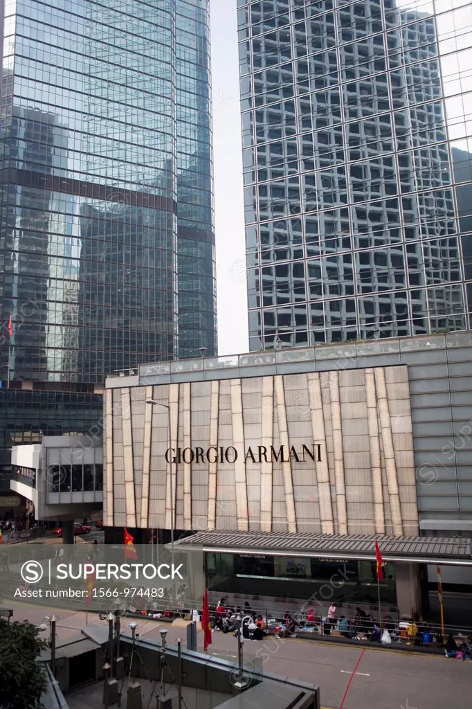 Armani store in Hongkong