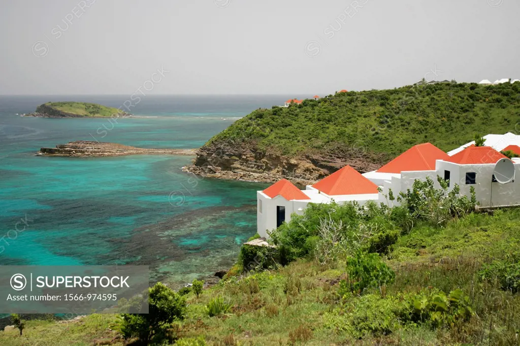 Cliff top properties with spectacular Caribbean views Mont Jean St Barts