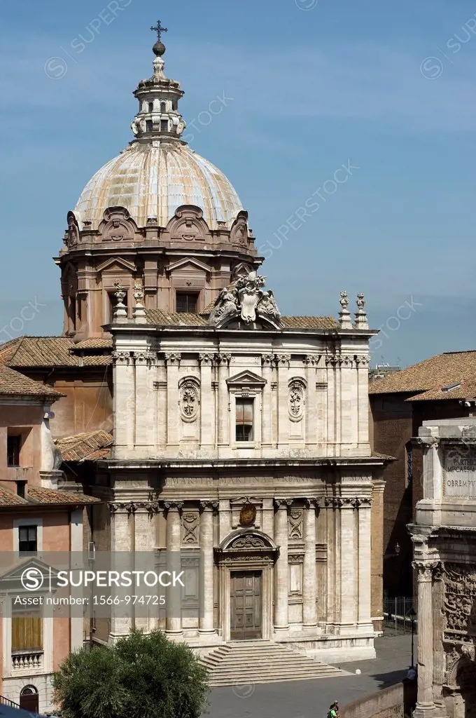 Santi Luca e Martina Church, Roman Forum, Rome, Latium, Italy