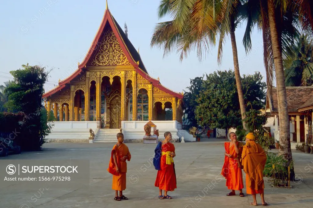 Laos Luang Prabang Wat Manolom