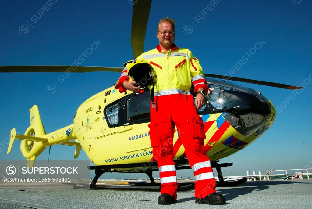 Amsterdam, trauma helicopter