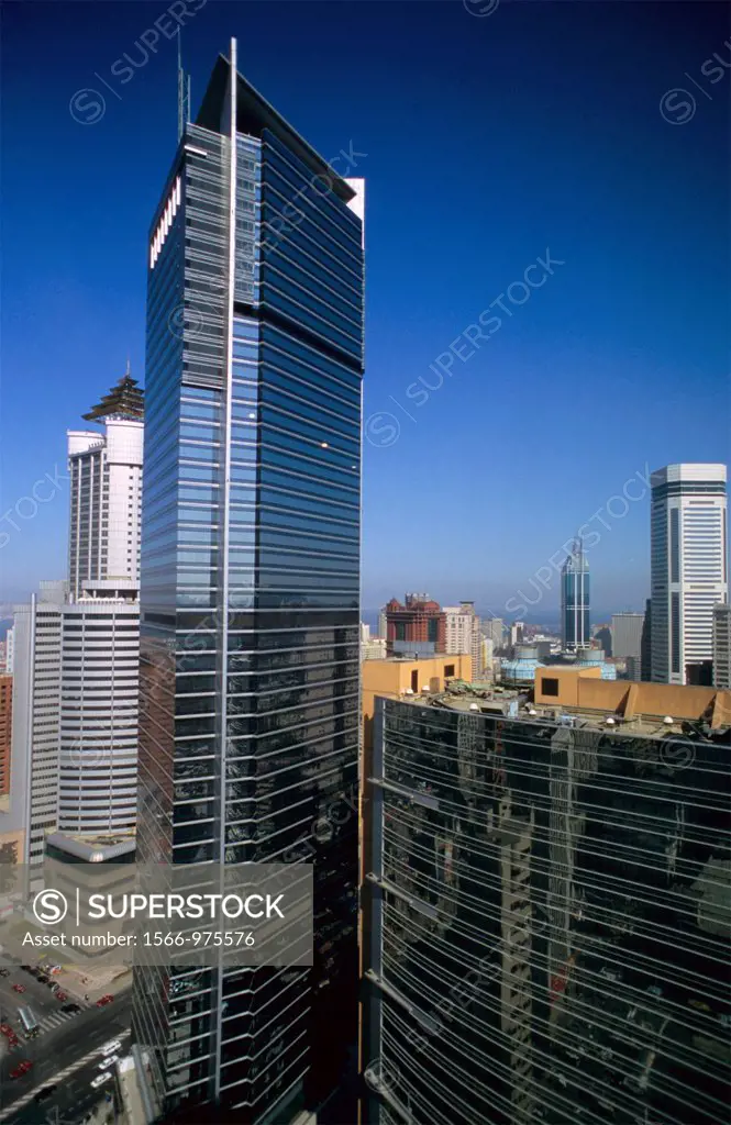 China Dalian skyscraper
