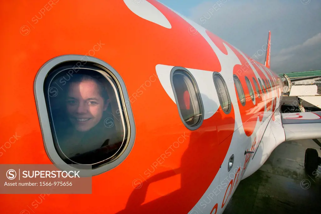 Easyjet plane editorial use only, no negative publicity