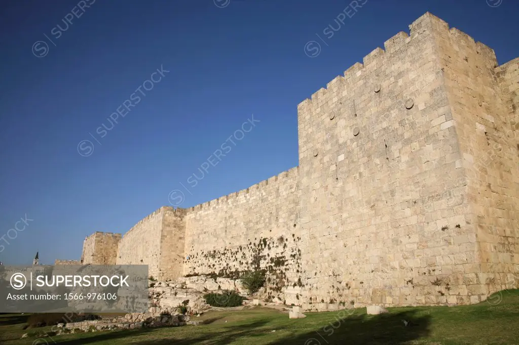 Jaffa Gate in the old city of Jerusalem