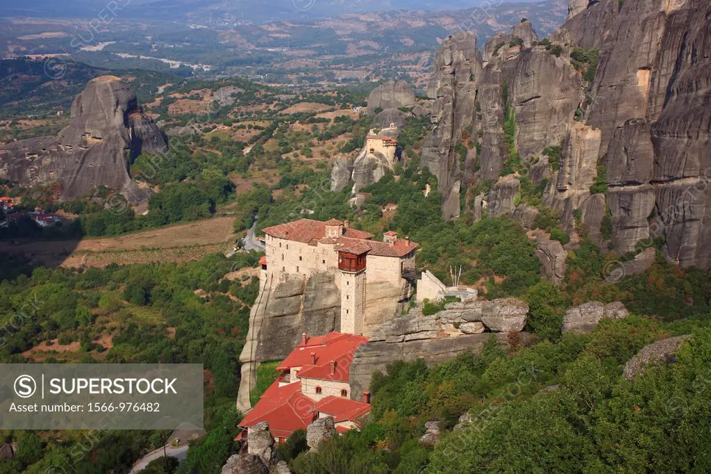 The Holy Monasteries of Rousanou and St  Nicholas, Meteora, Greece
