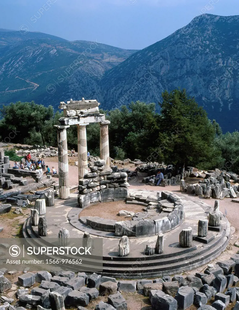Greece Delphi Sanctuary of Athena Pronaia