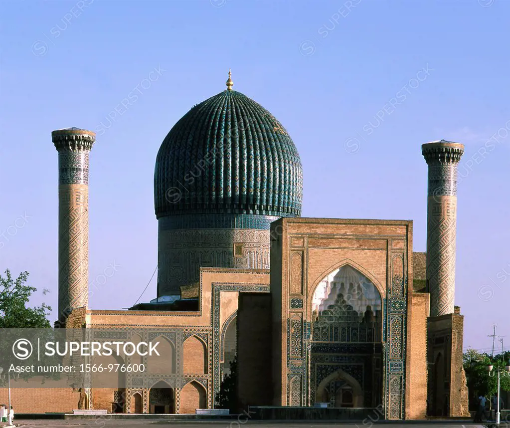 Uzbekistan, Samarkand, Gur Emir, Tamerlane´s Mausoleum