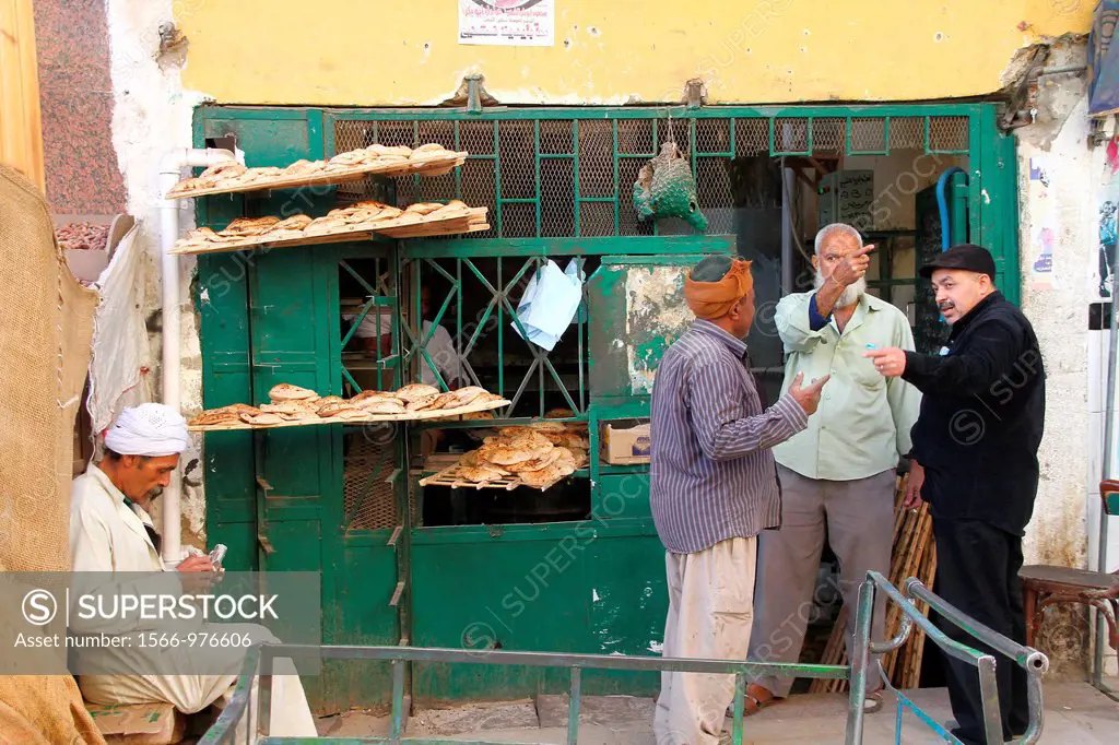 Fresh baked pita bread , egyptian