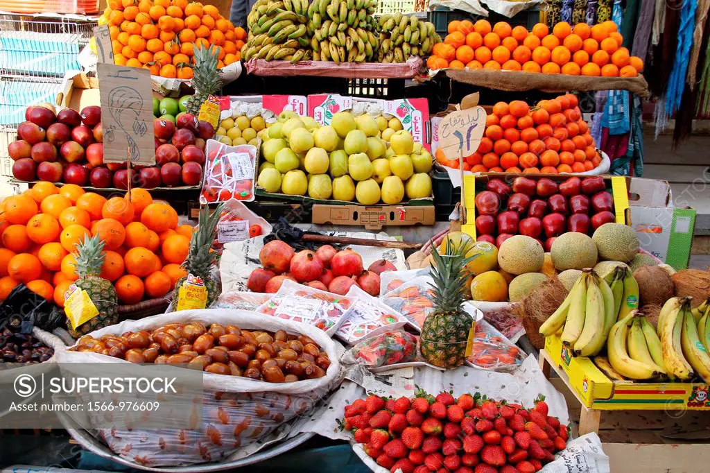 Fruit market , egyptian