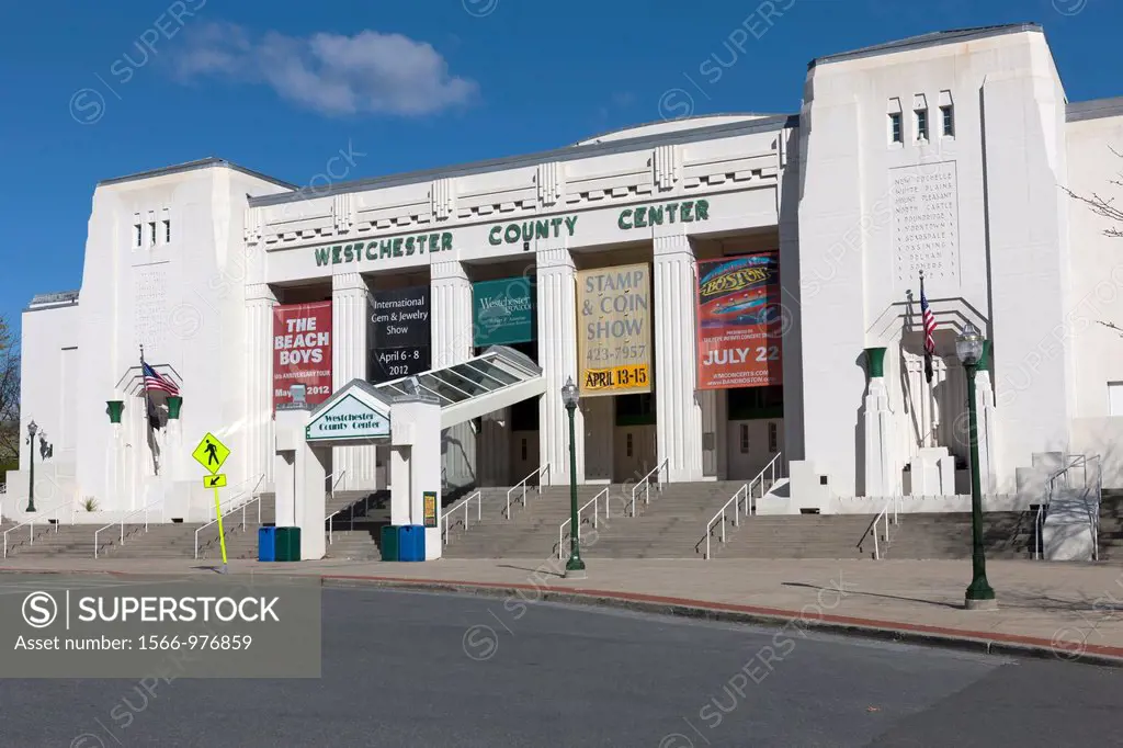 The Westchester County Center in White Plains, New York, USA