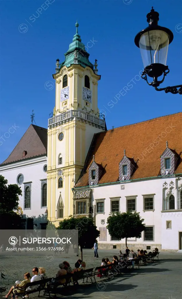 Slovakia Bratislava Old Town Hall