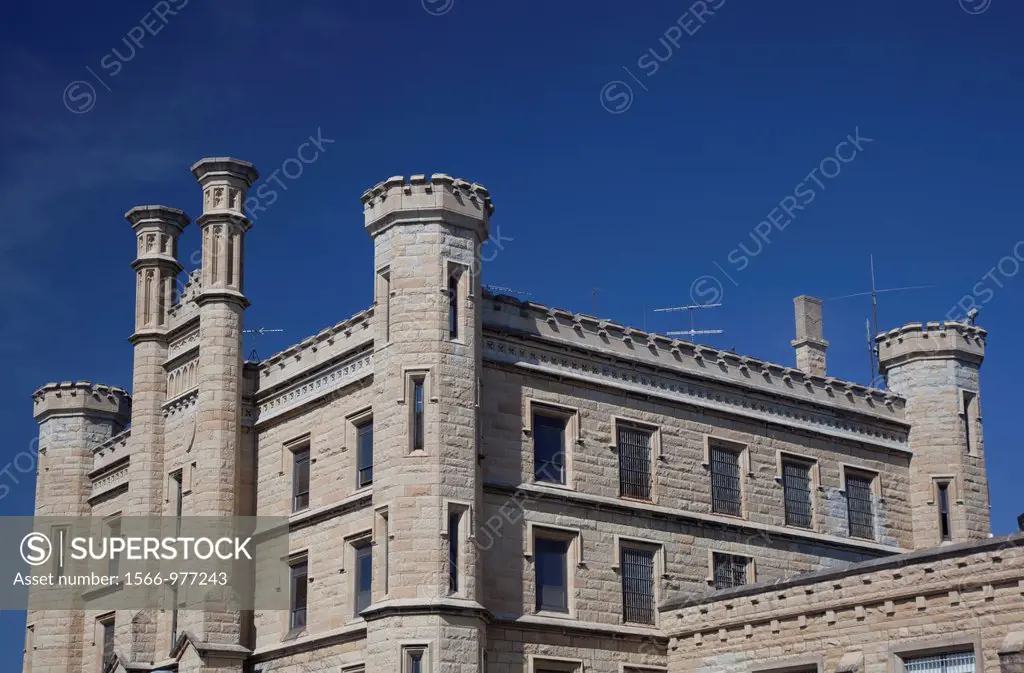 Joliet, Illinois - The Joliet Correctional Center, a prison which opened in 1858 and closed in 2002