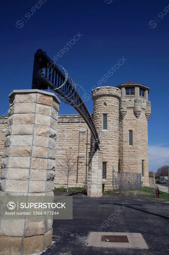 Joliet, Illinois - The Joliet Correctional Center, a prison which opened in 1858 and closed in 2002