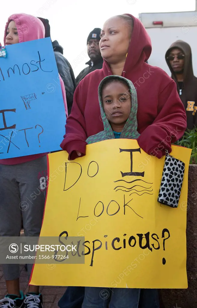 Detroit, Michigan - A rally urging justice for Trayvon Martin, the unarmed African-American teenager who was shot to death in Florida by a neighborhoo...