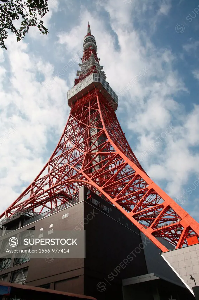 Tokyo tower in Tokyo, capital of japan