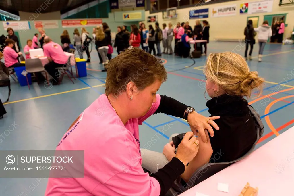 nationwide vaccination campaign against cervical cancer The vaccin has not proven to be affective Many mothers are reluctant to let their child vaccin...